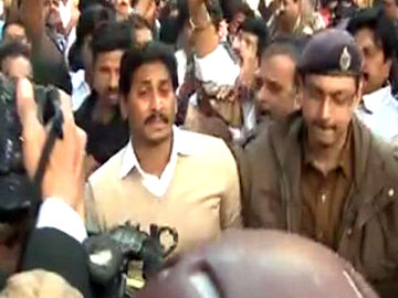  دہلی میں وائی ایس جگن گرفتار